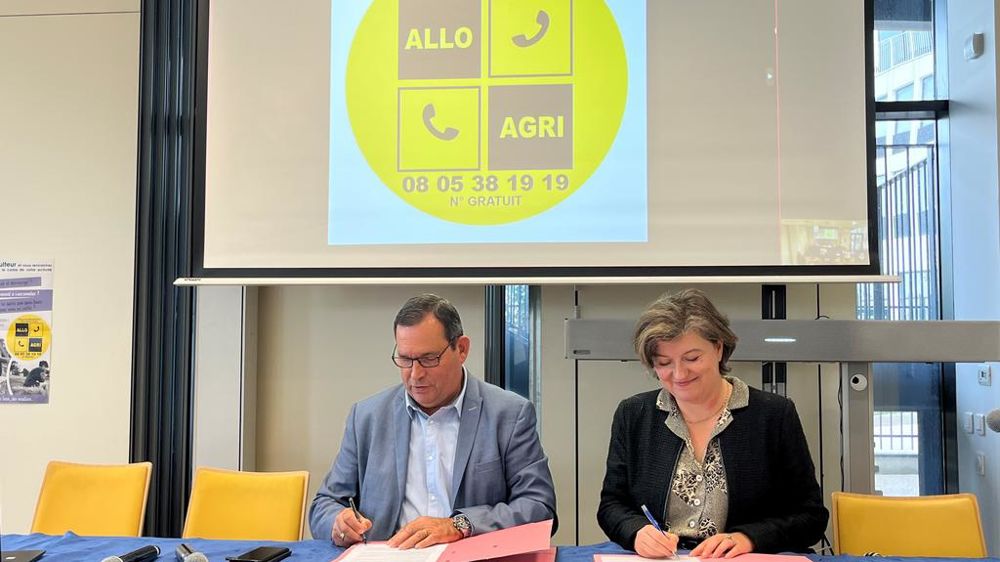 Sigature convention Allo Agri MSA